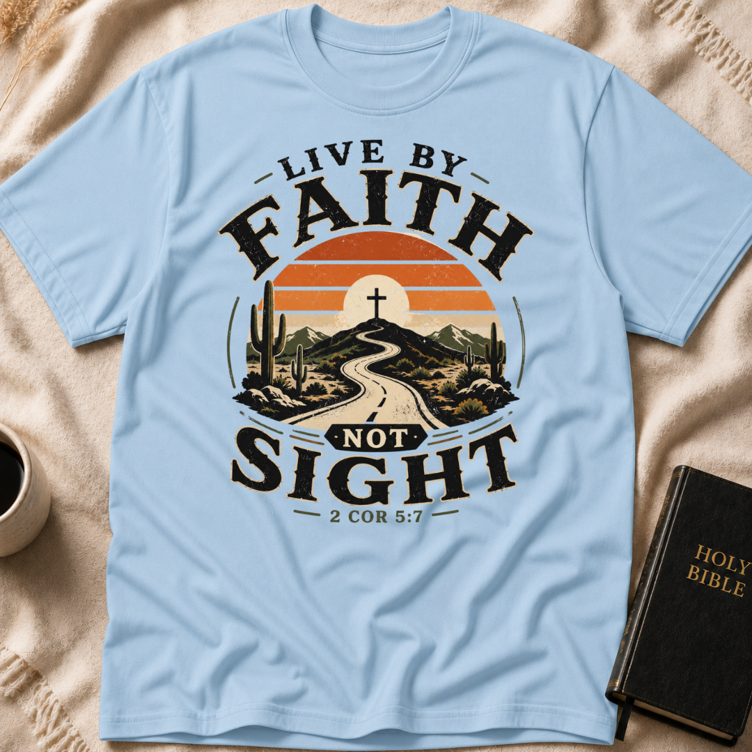 Live By Faith Not Sight T-Shirt