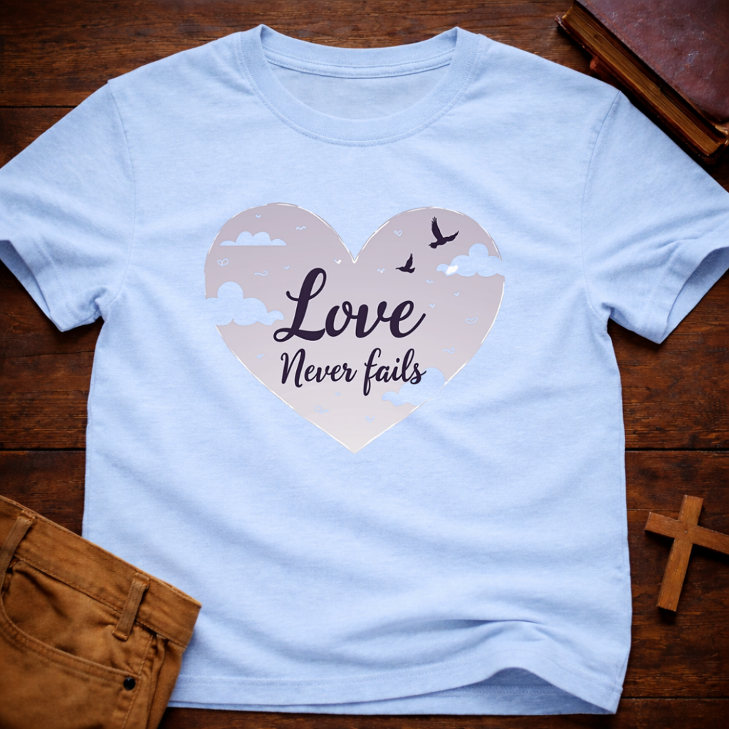 Love Never Fails T-Shirt