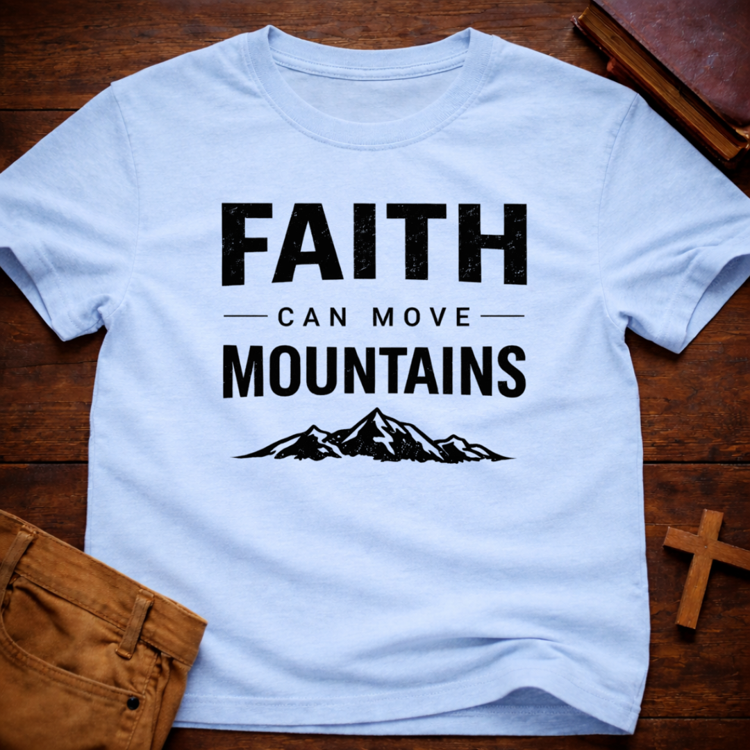 Faith Can Move Mountains T-Shirt
