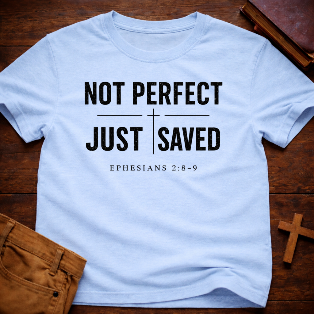 Not Perfect Just Saved T-Shirt