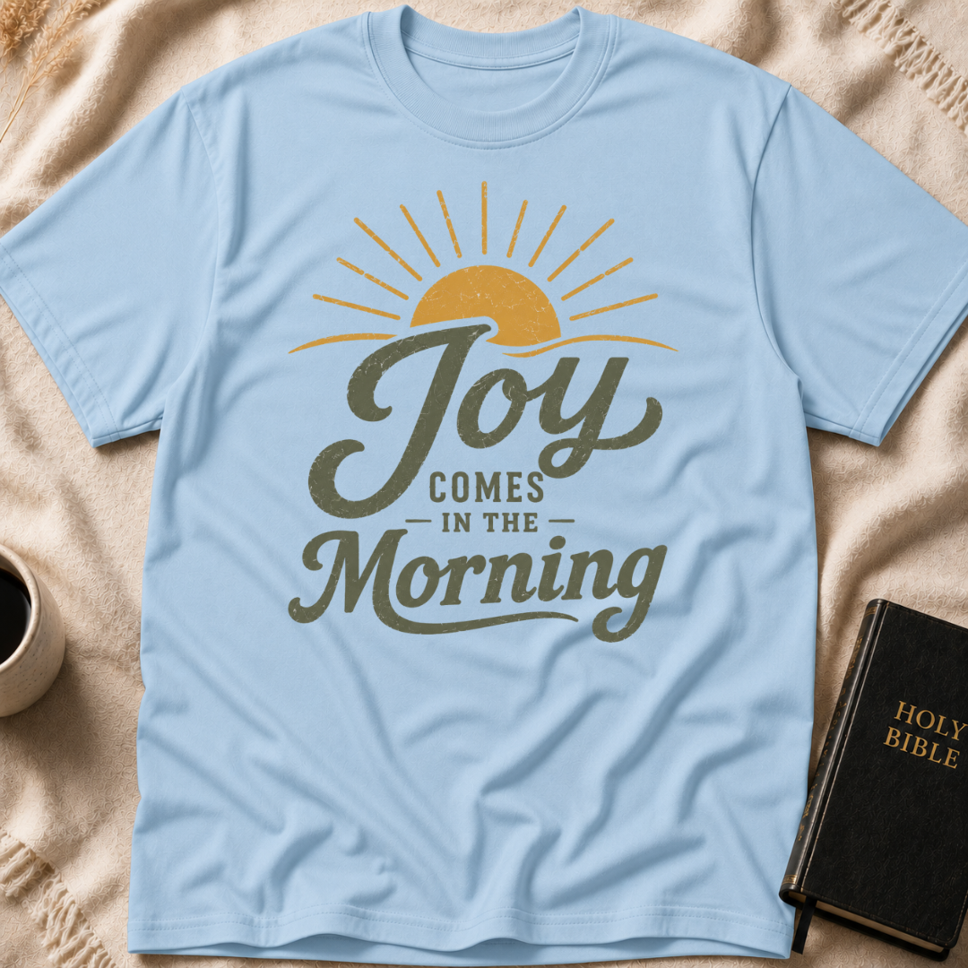 Joy Comes In The Morning Vintage T-Shirt