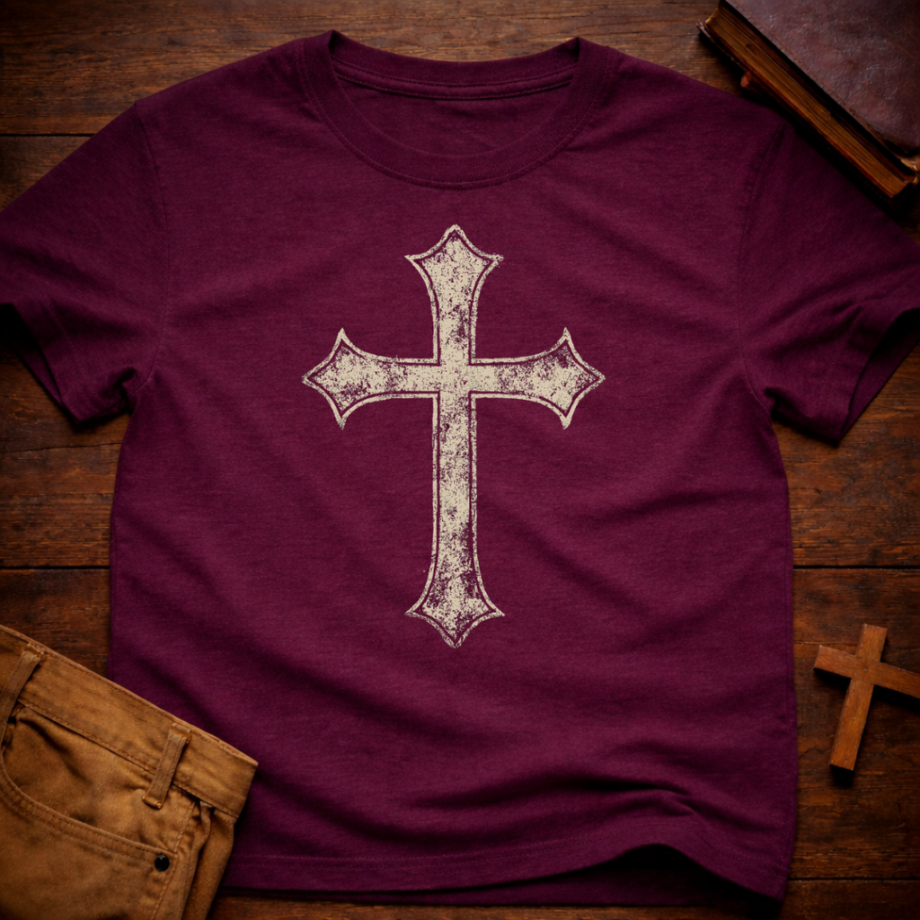 Worn Cross T-Shirt