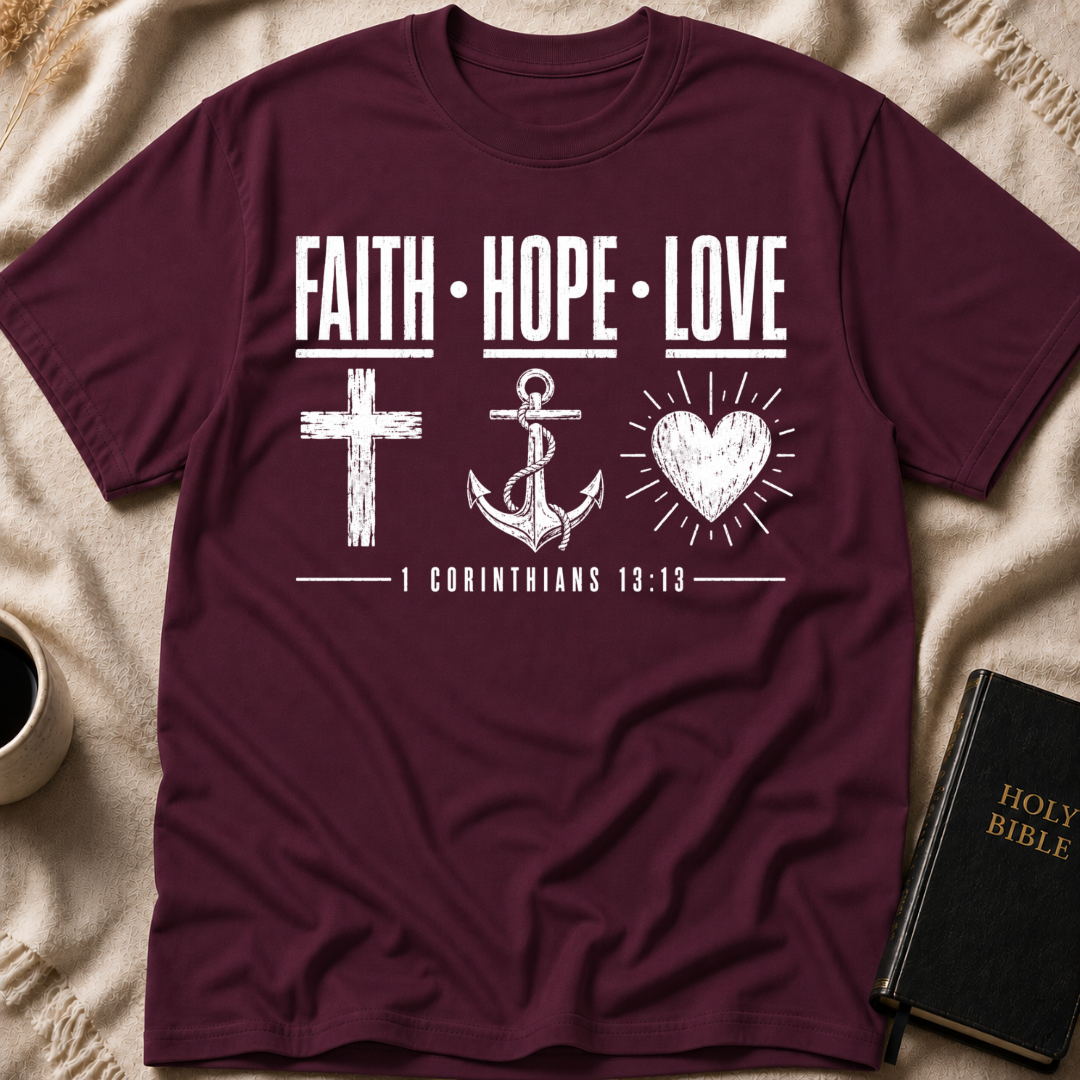 1 Corinthians 13:13 T-Shirt
