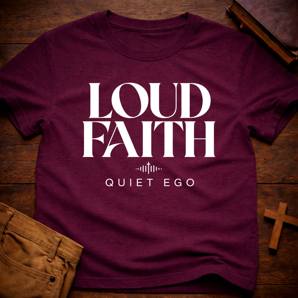 Loud faith, quiet ego T-Shirt