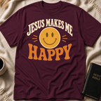 Jesus Makes Me Happy T-Shirt