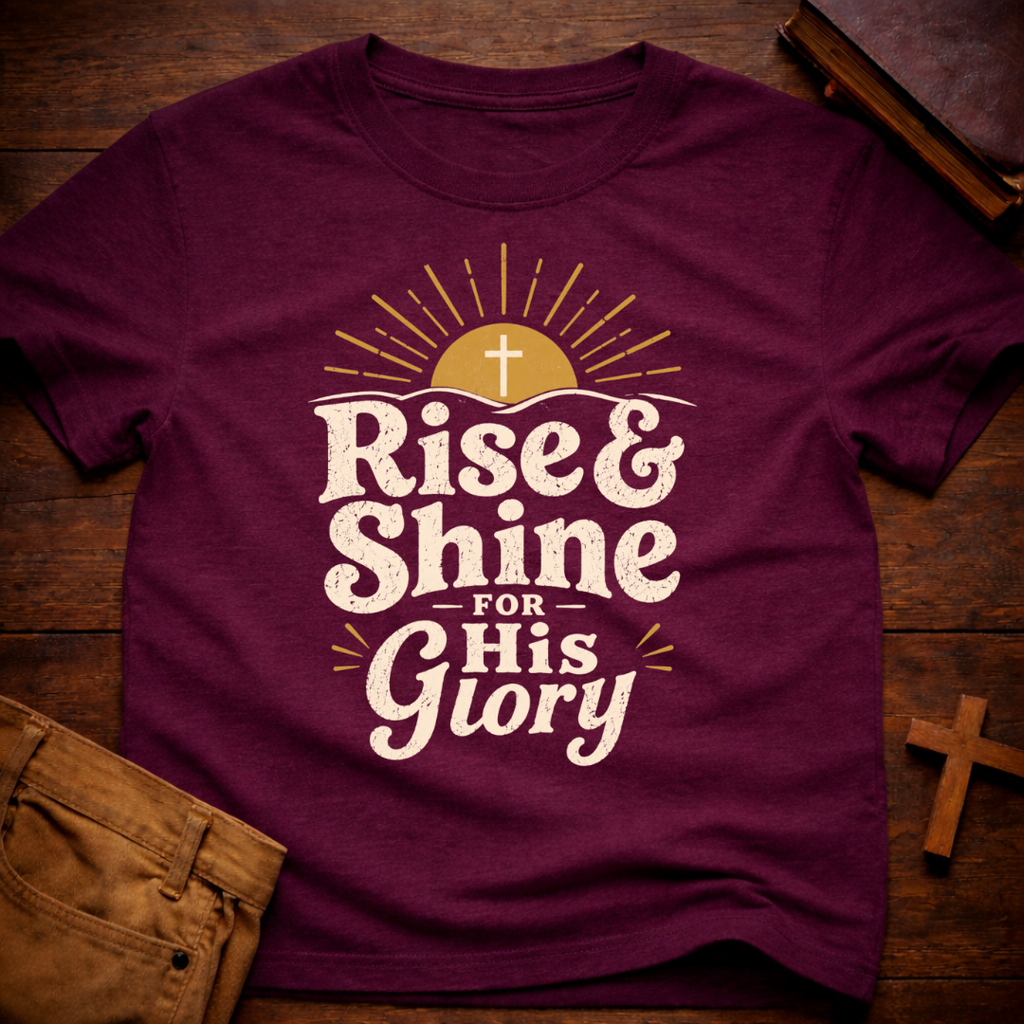 Rise & Shine For His Glory T-Shirt