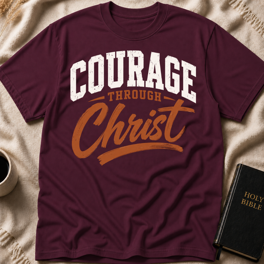 Courage Through Christ T-Shirt