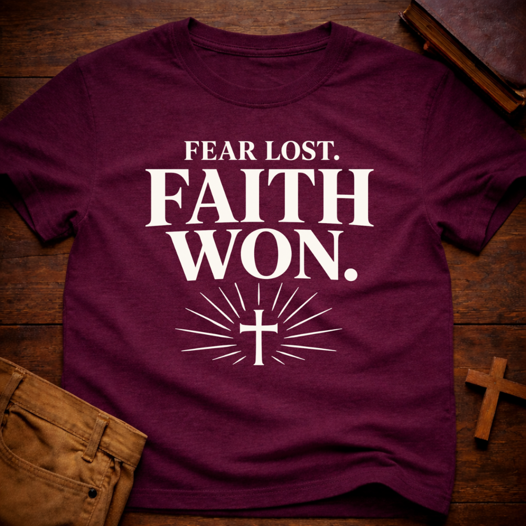 Fear Lost. Faith Won T-Shirt