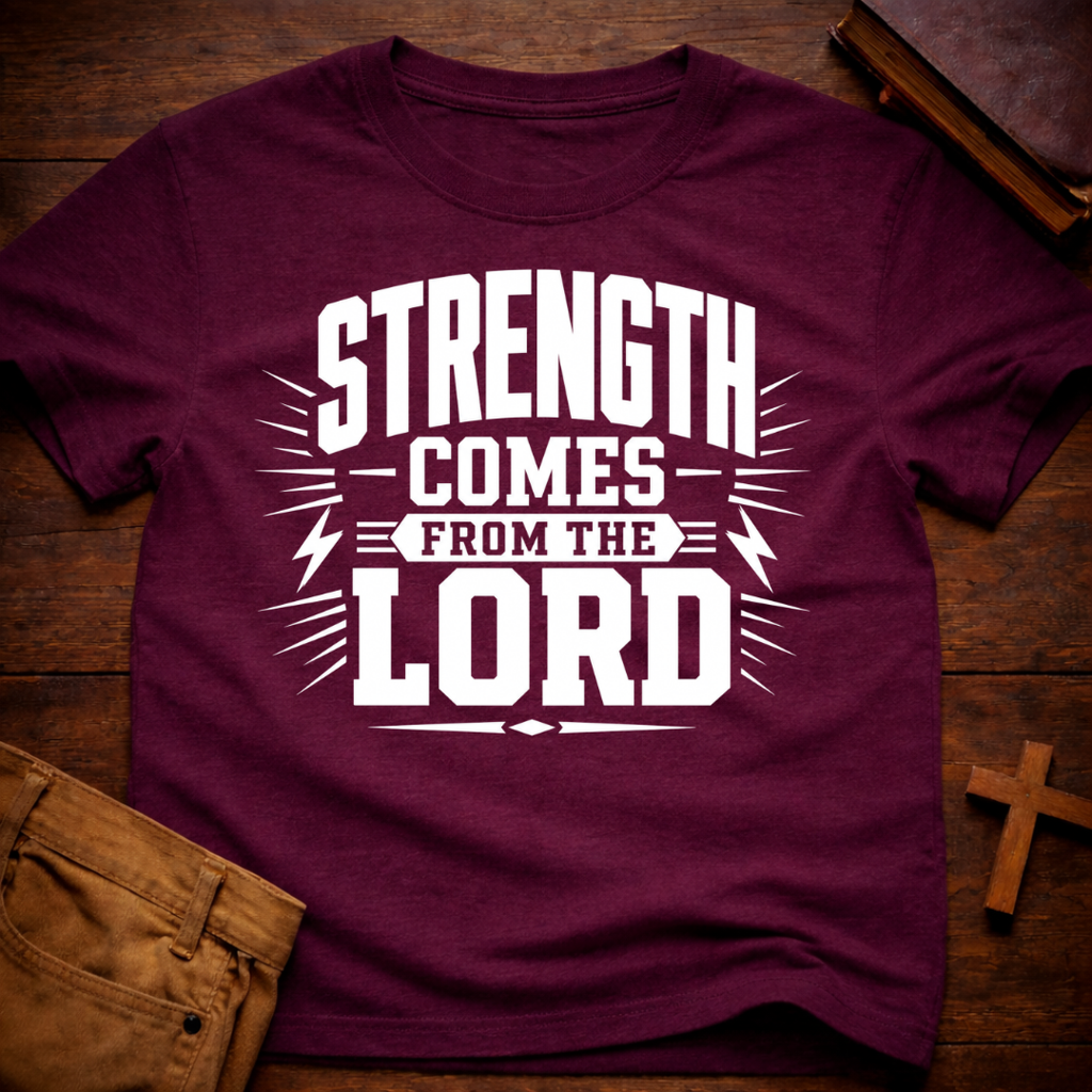 Strength Comes From The Lord T-Shirt