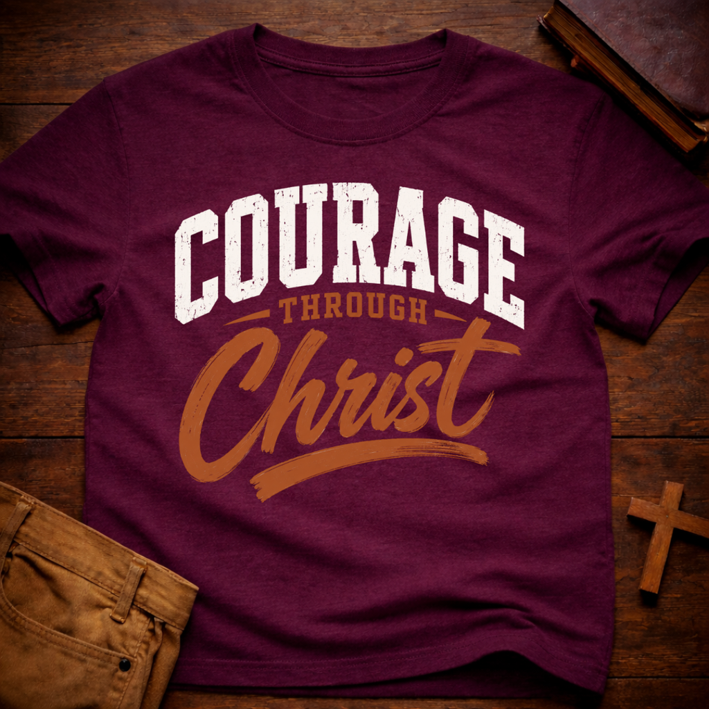 Courage Through Christ T-Shirt