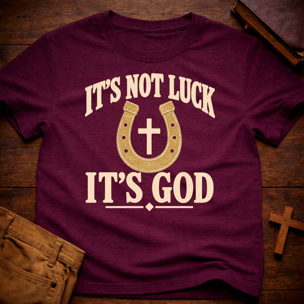 IT'S NOT LUCK IT'S GOD T-Shirt