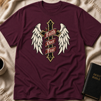Faith Over Fear Wings T-Shirt
