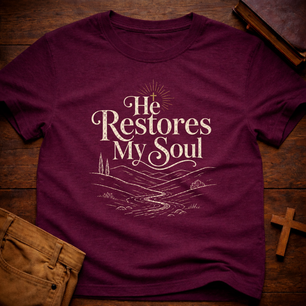 He Restores My Soul T-Shirt