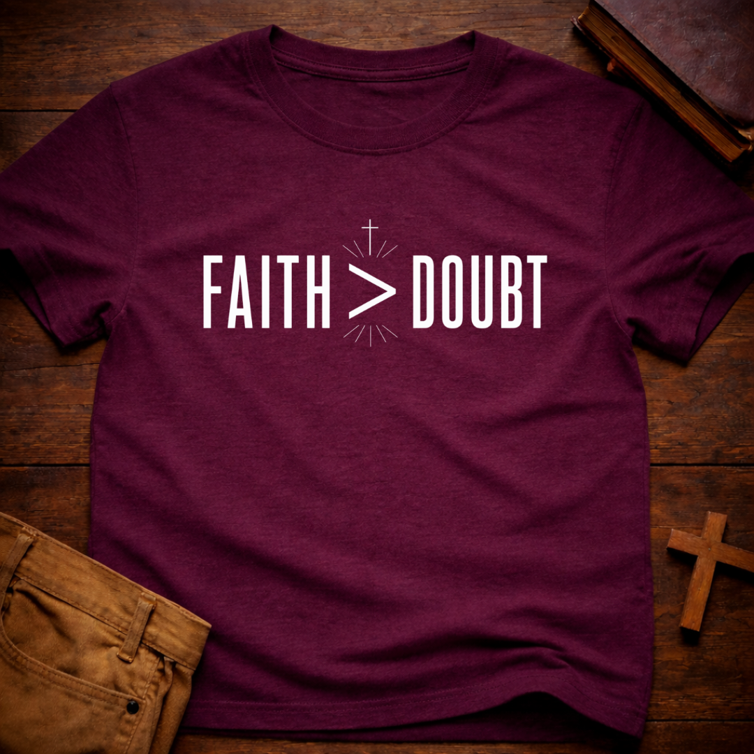 Faith > Doubt T-Shirt