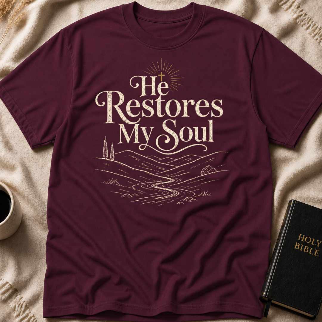 He Restores My Soul T-Shirt