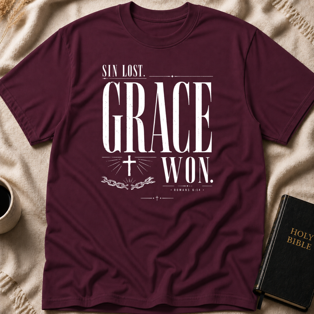 Sin Lost. Grace Won T-Shirt