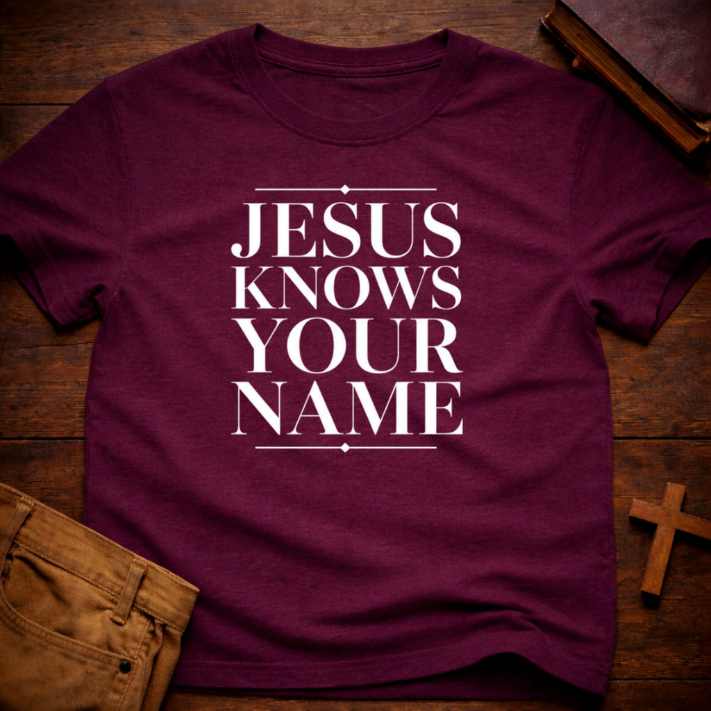 Jesus Knows Your Name T-Shirt