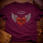 Romans 5:8 Heart T-Shirt