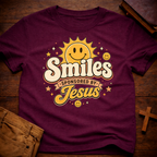 Smiles Sponsored By Jesus T-Shirt