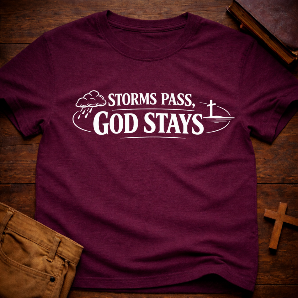 Storms pass, God stays T-Shirt