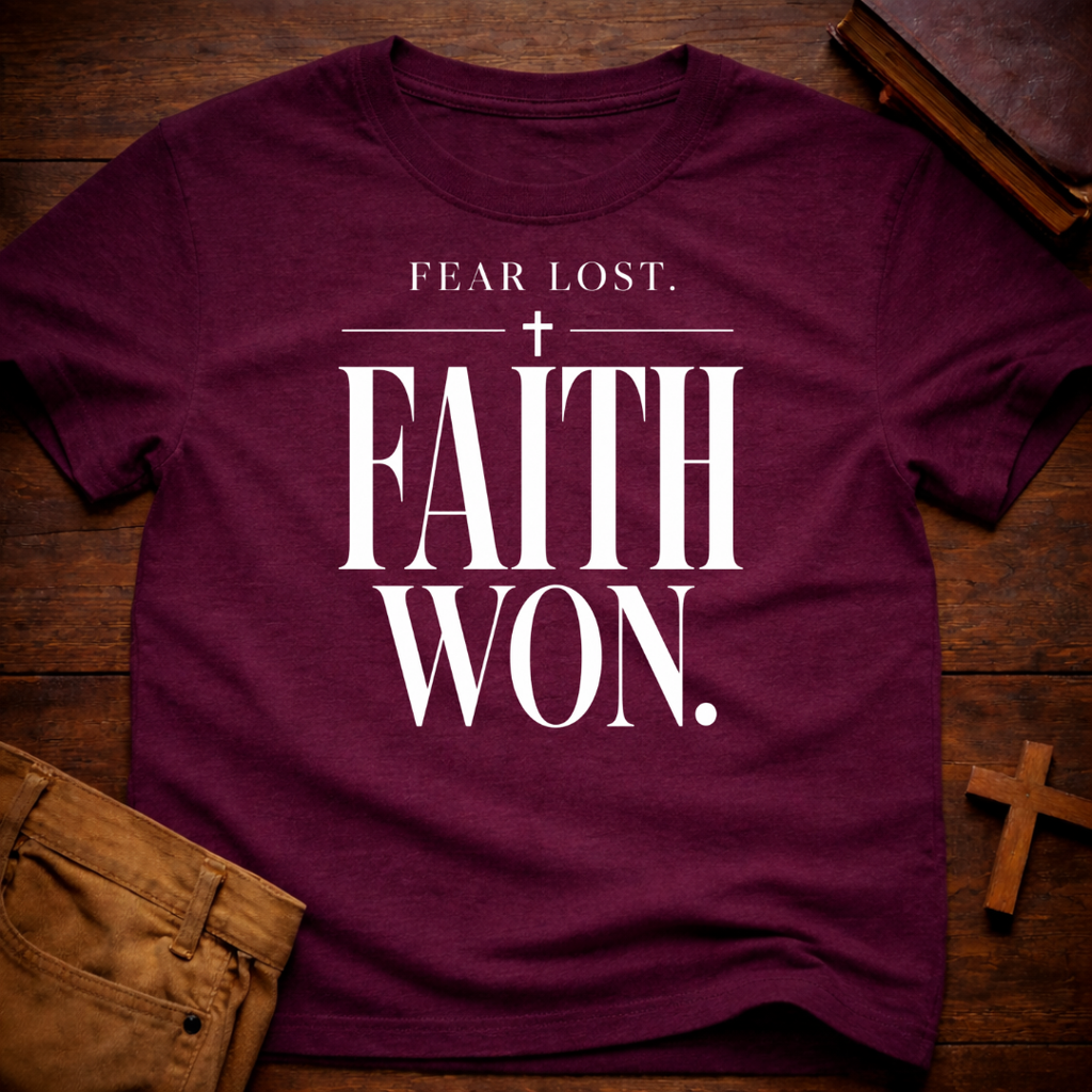 Fear Lost. Faith Won T-Shirt
