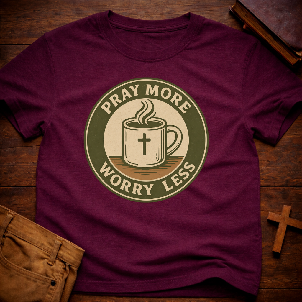 Pray More Worry Less T-Shirt