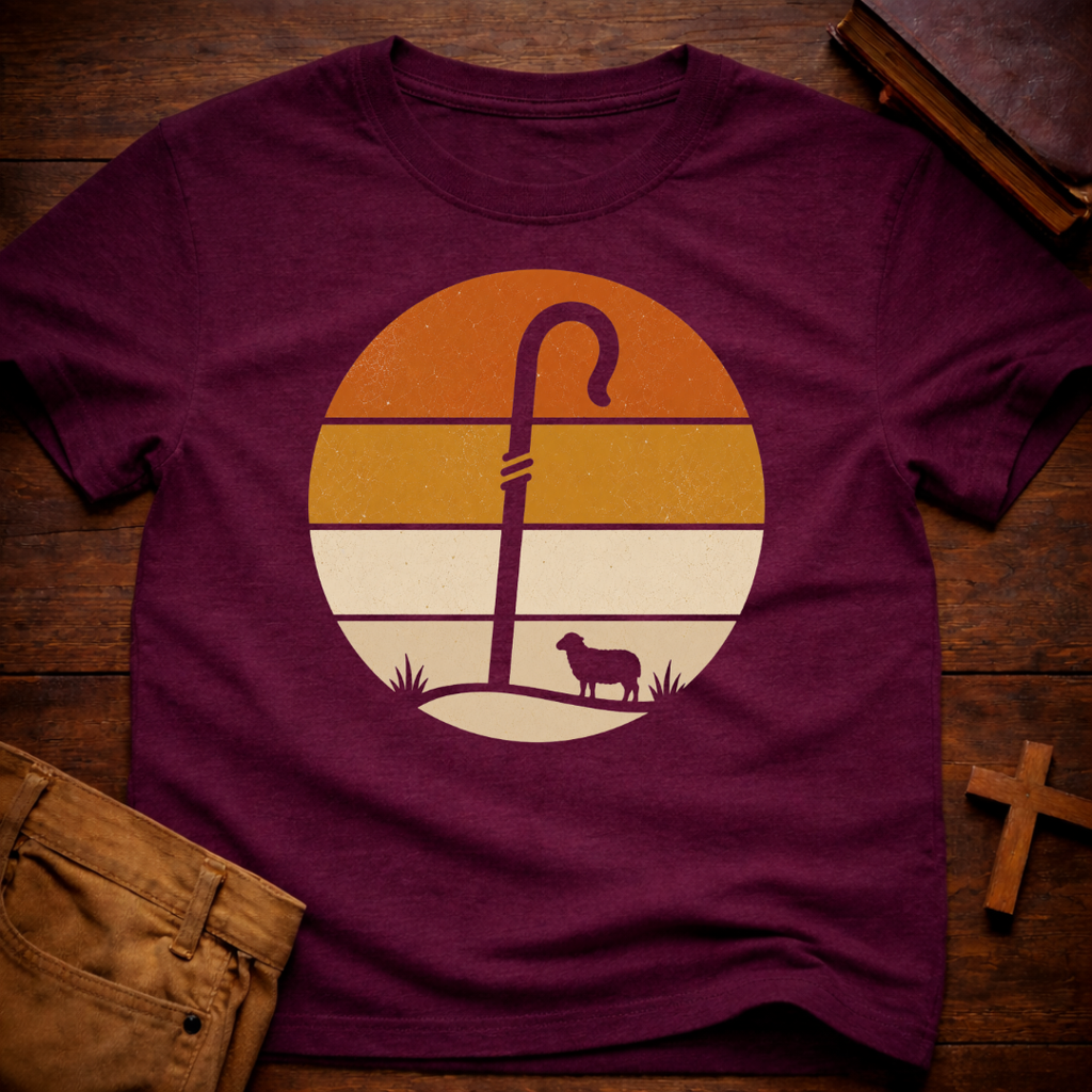 Shepherd Staff Sunset T-Shirt