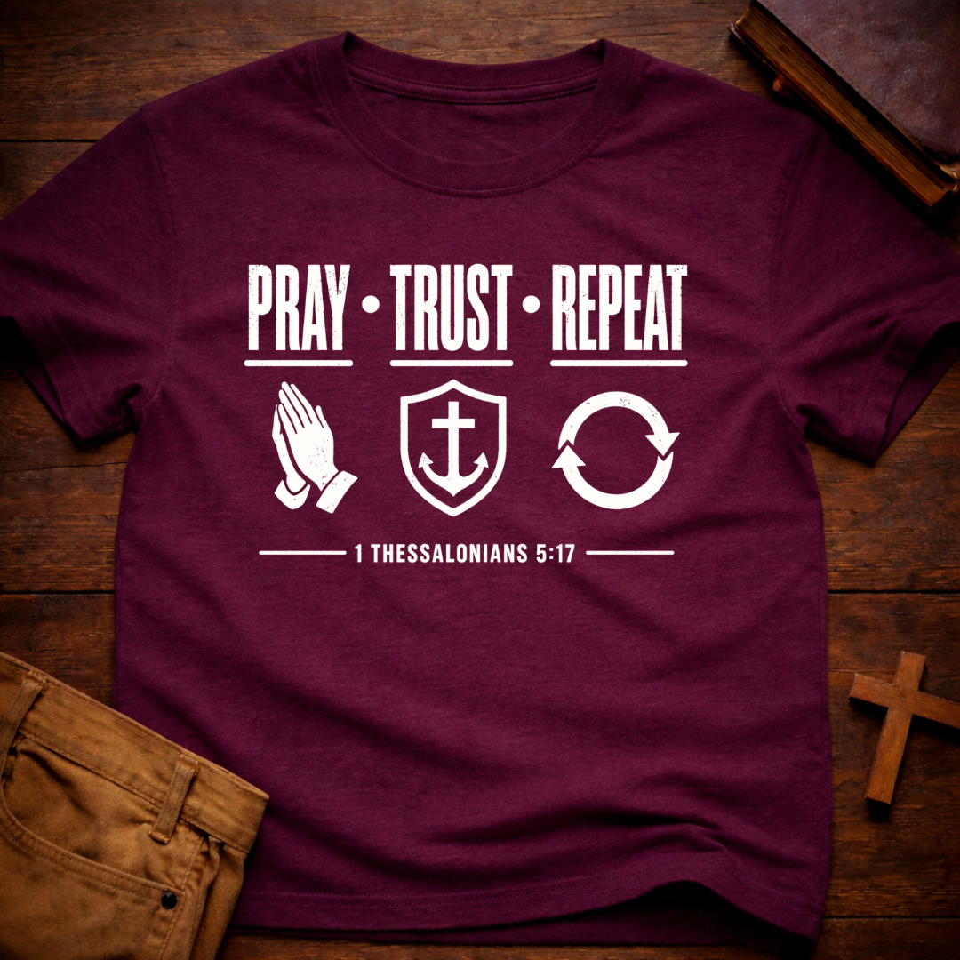 Pray Trust Repeat T-Shirt