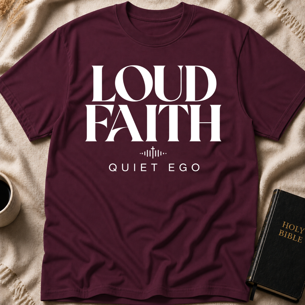 Loud faith, quiet ego T-Shirt