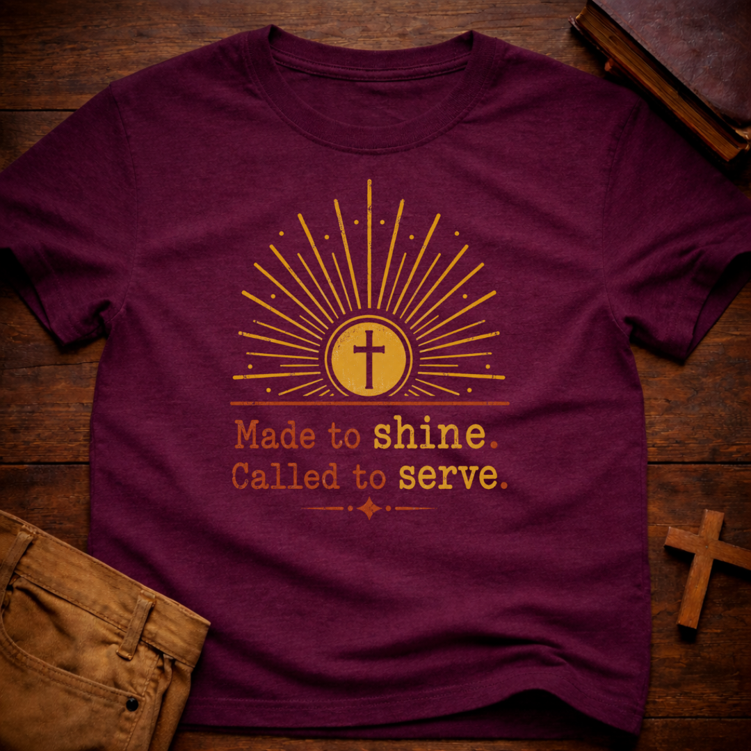 Made to Shine. Called to Serve T-Shirt
