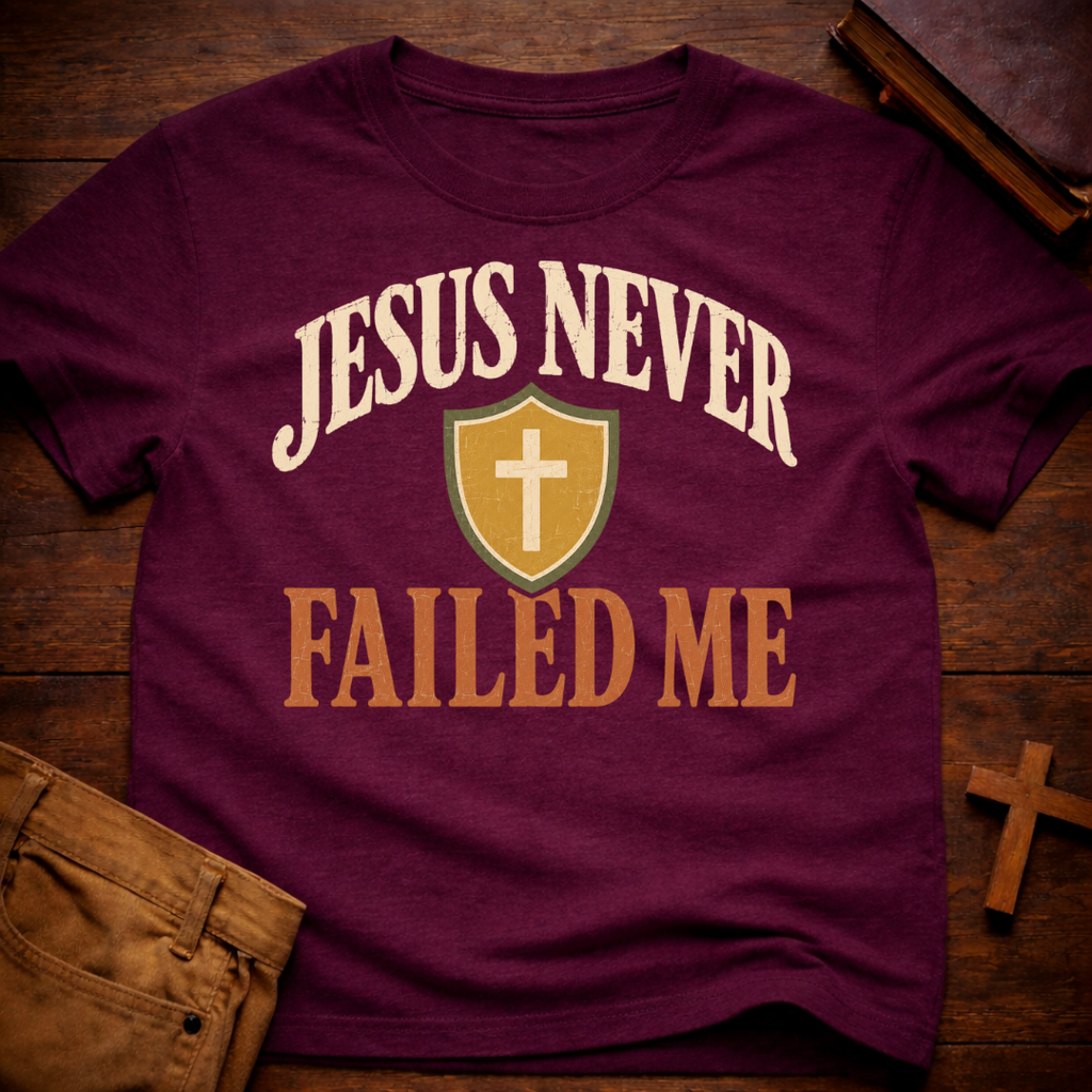 Jesus Never Failed Me T-Shirt