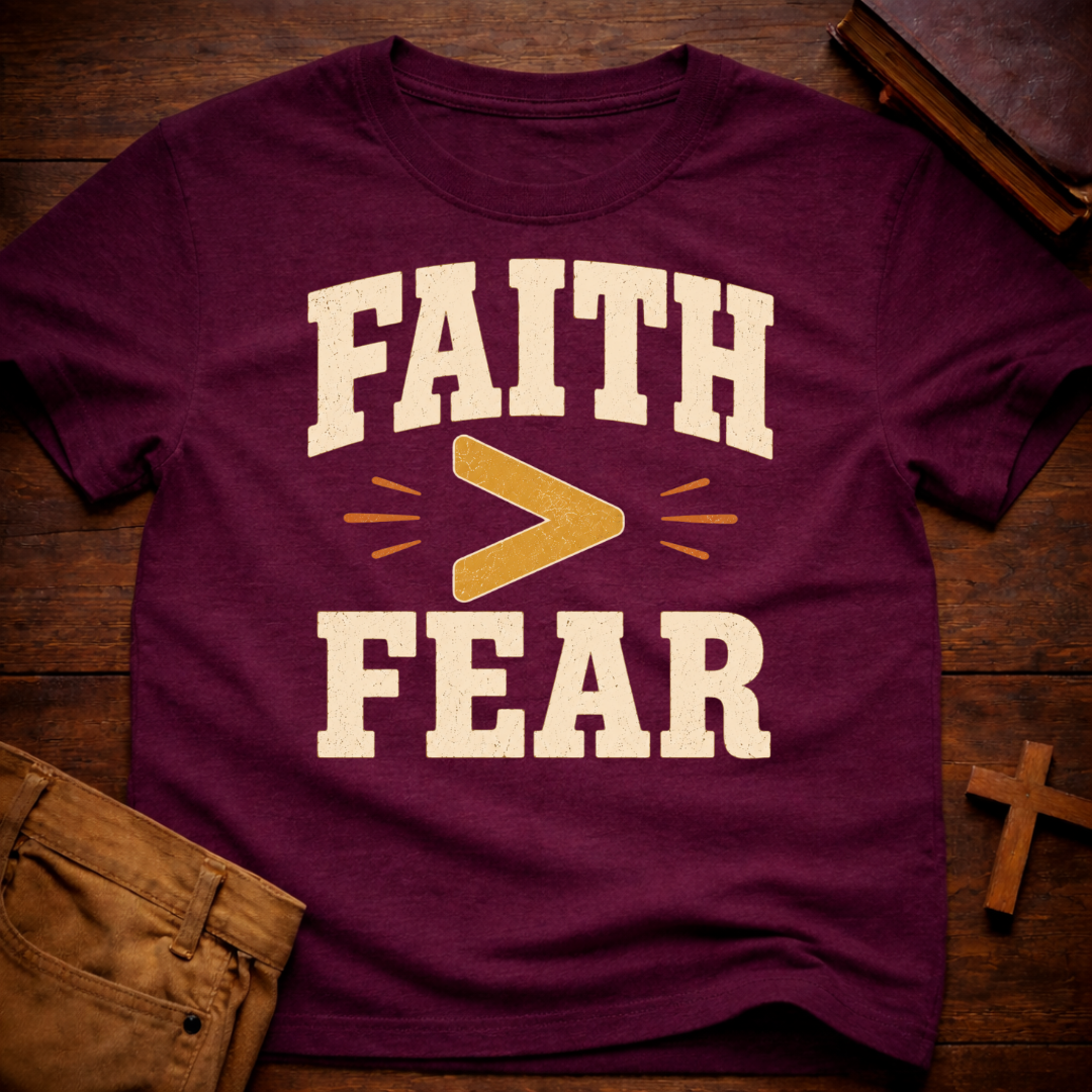 Faith > Fear T-Shirt