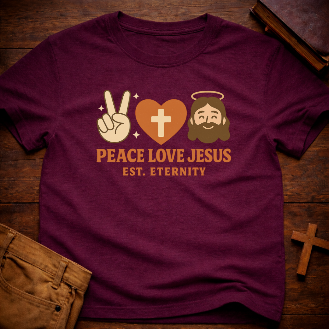 Peace Love Jesus T-Shirt