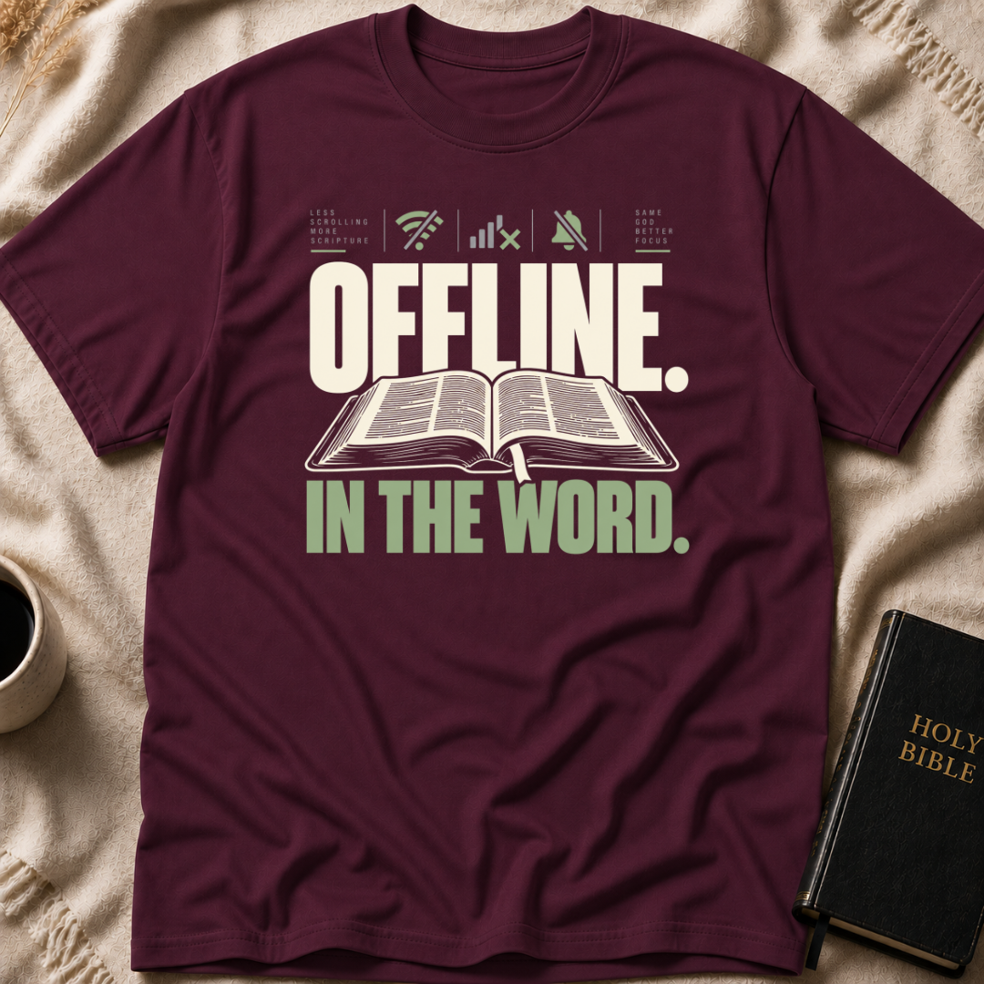 Offline In The Word T-Shirt