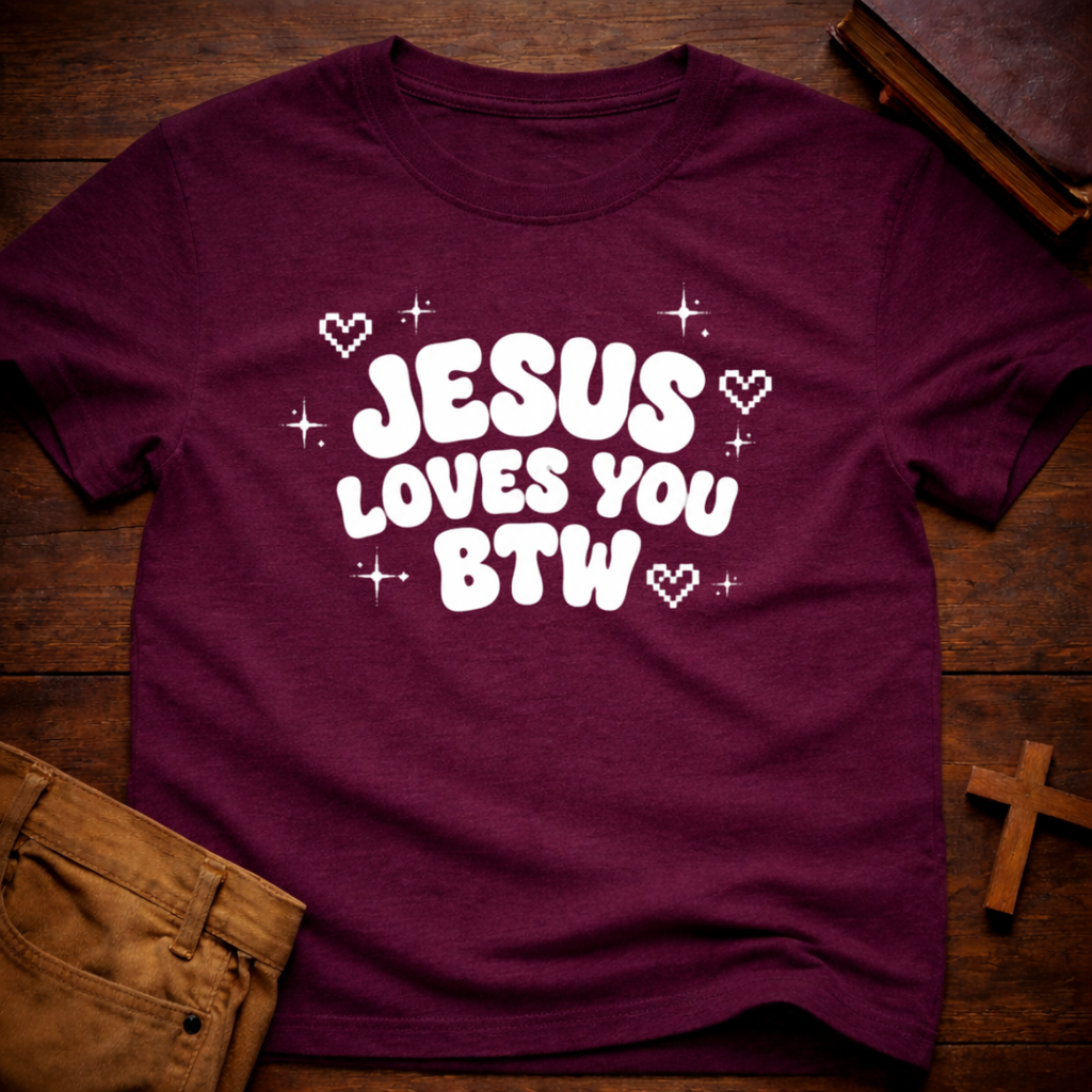 Jesus Loves You Btw T-Shirt