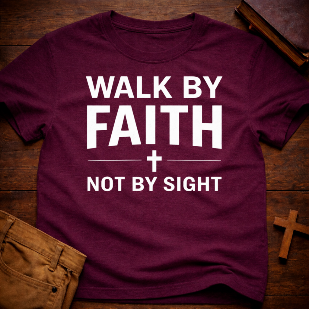 Walk by Faith Not by Sight T-Shirt