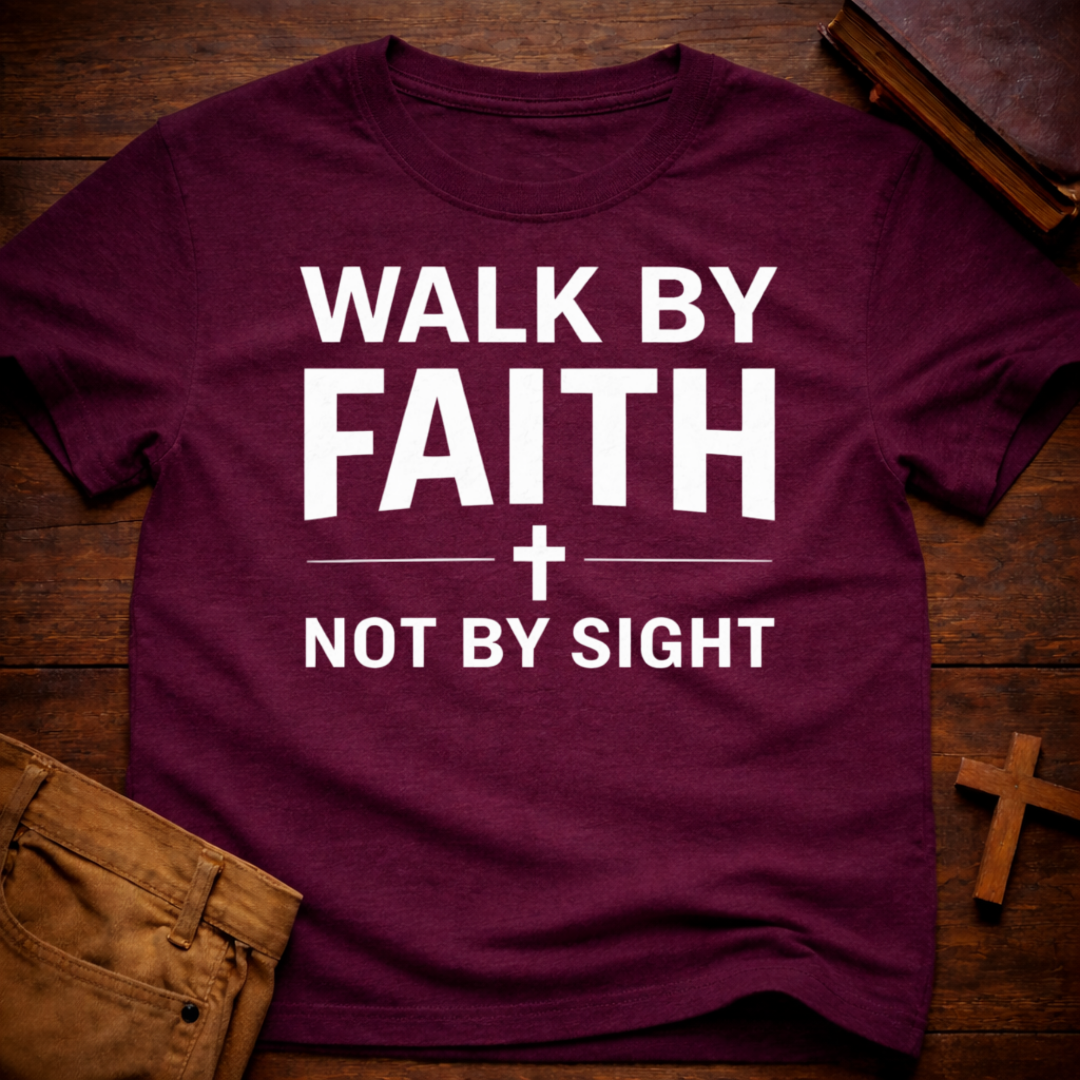 Walk by Faith Not by Sight T-Shirt