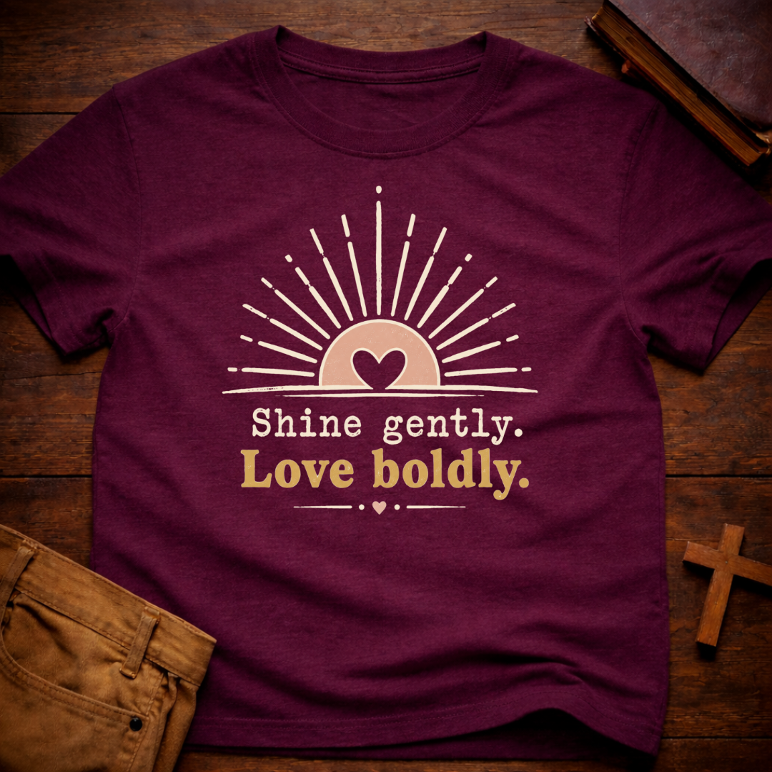 Shine Gently Love Boldly T-Shirt