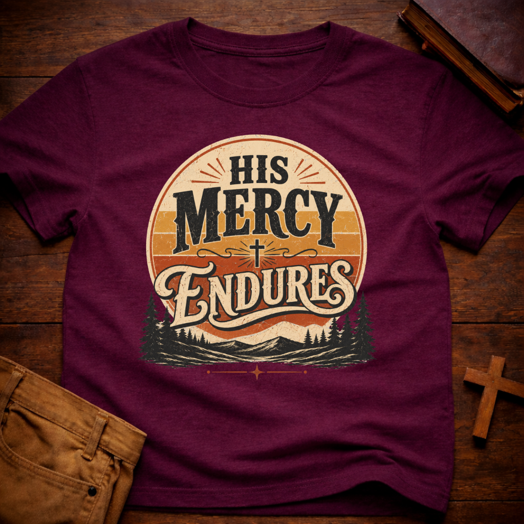 His Mercy Endures T-Shirt