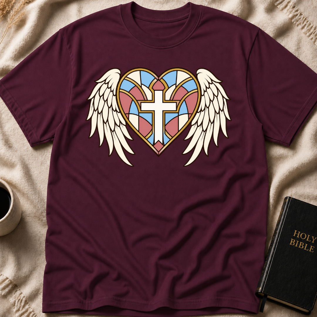 Cathedral Window Cross T-Shirt
