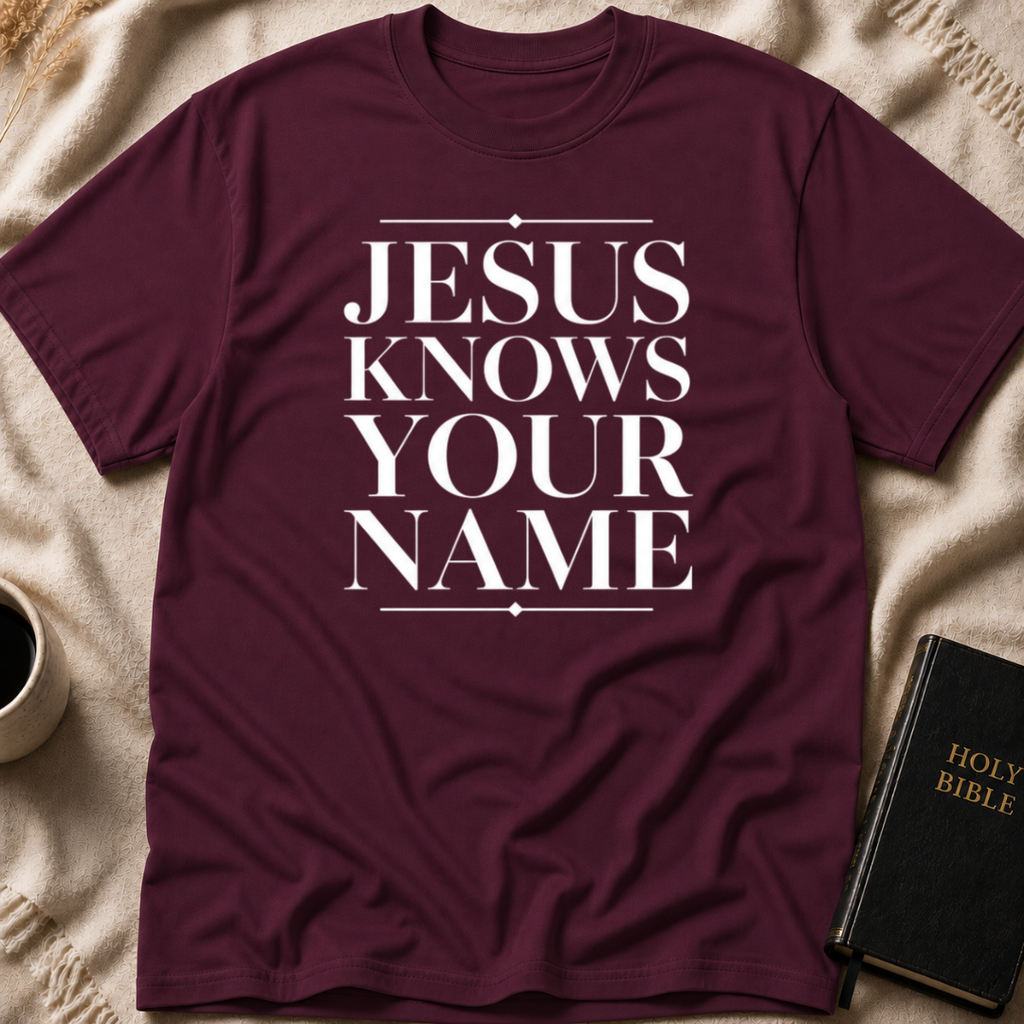 Jesus Knows Your Name T-Shirt