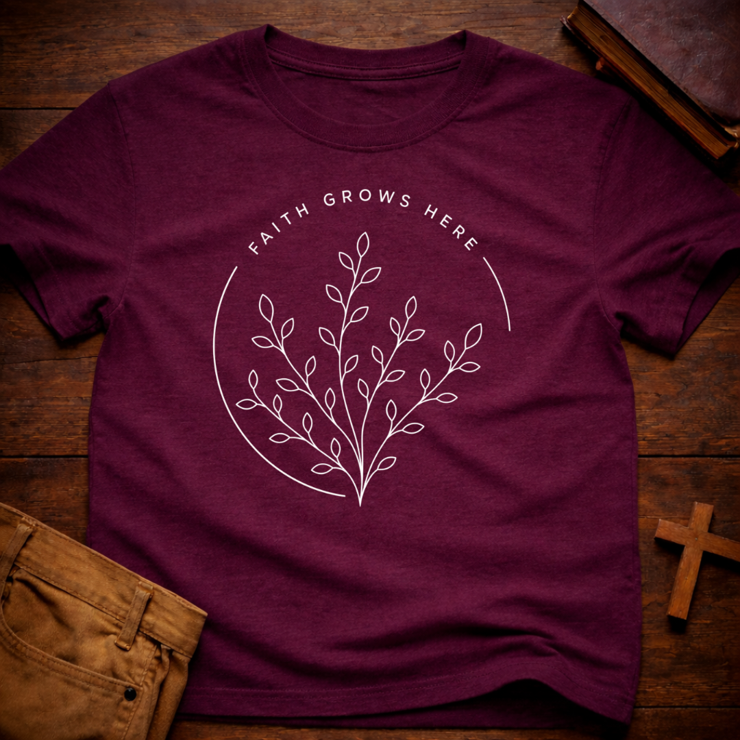 Faith Grows Here T-Shirt
