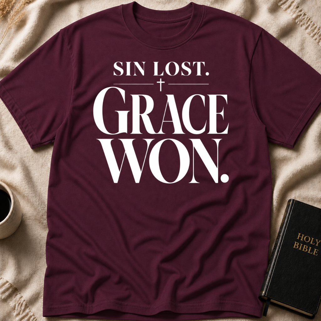 Sin Lost. Grace Won T-Shirt