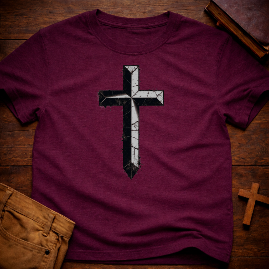 Grunge Cross T-Shirt