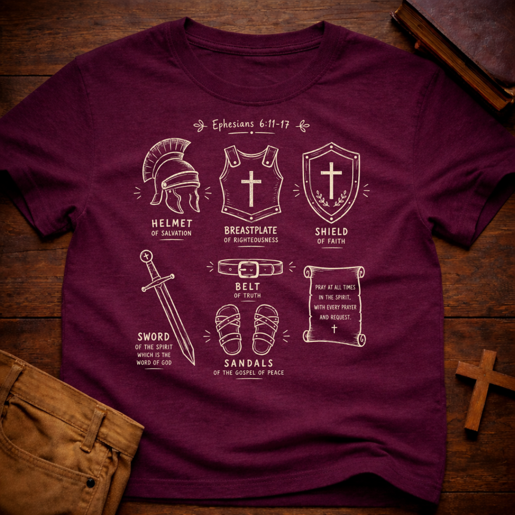 Ephesians 6:11-17 T-Shirt