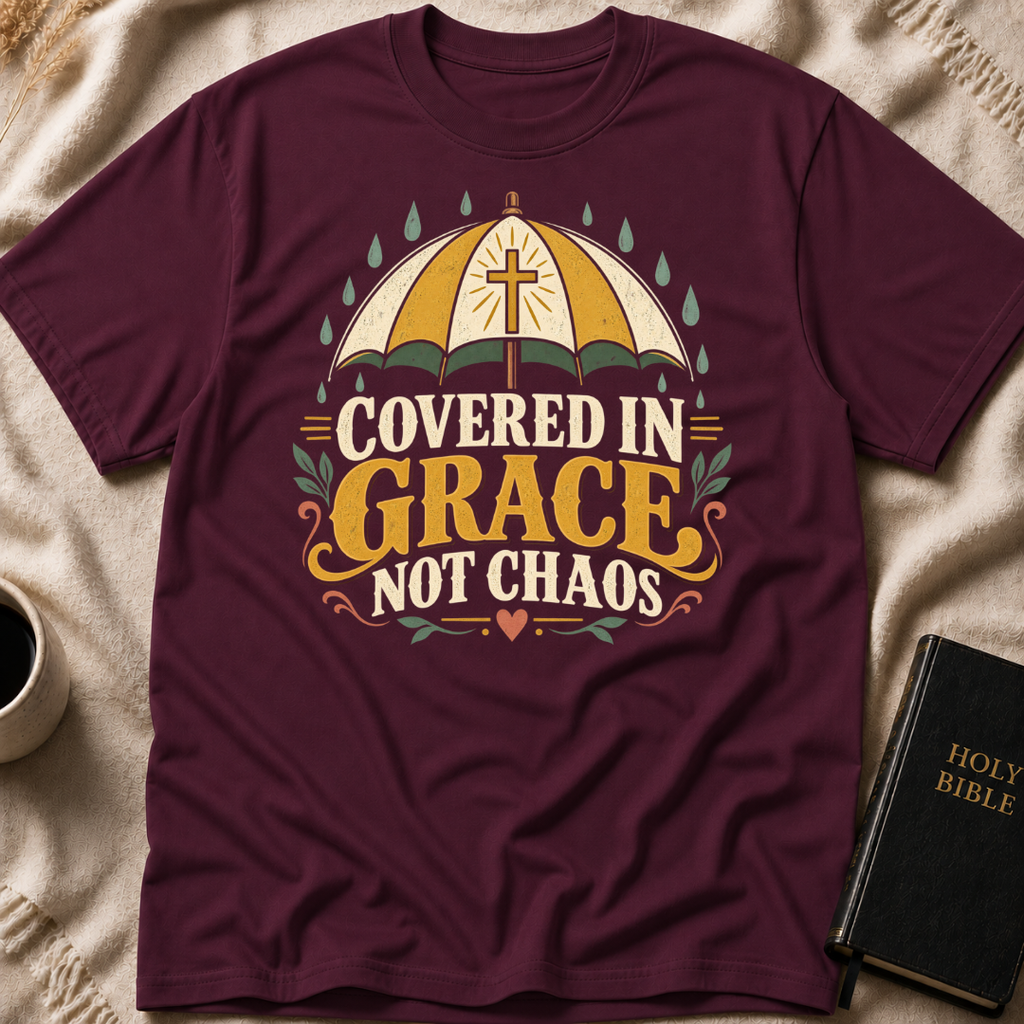 Covered In Grace, Not Chaos T-Shirt