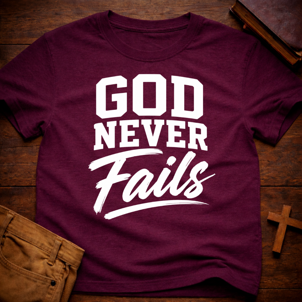 God Never Fails T-Shirt