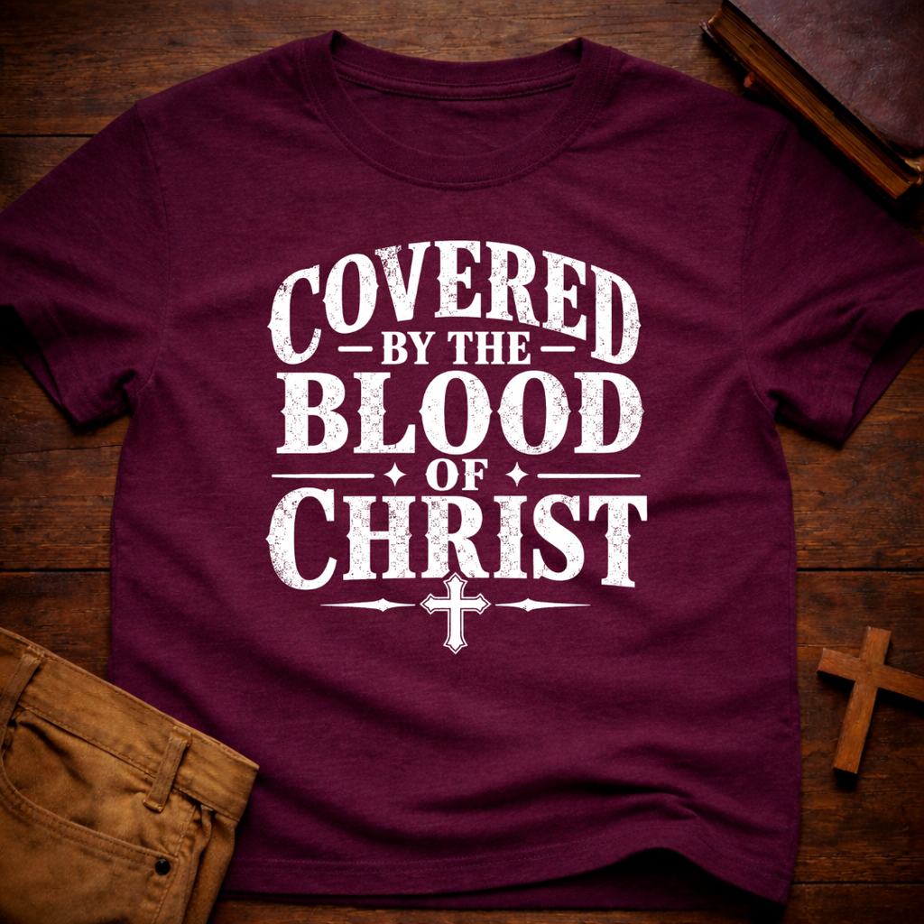 Covered By The Blood of Christ T-Shirt