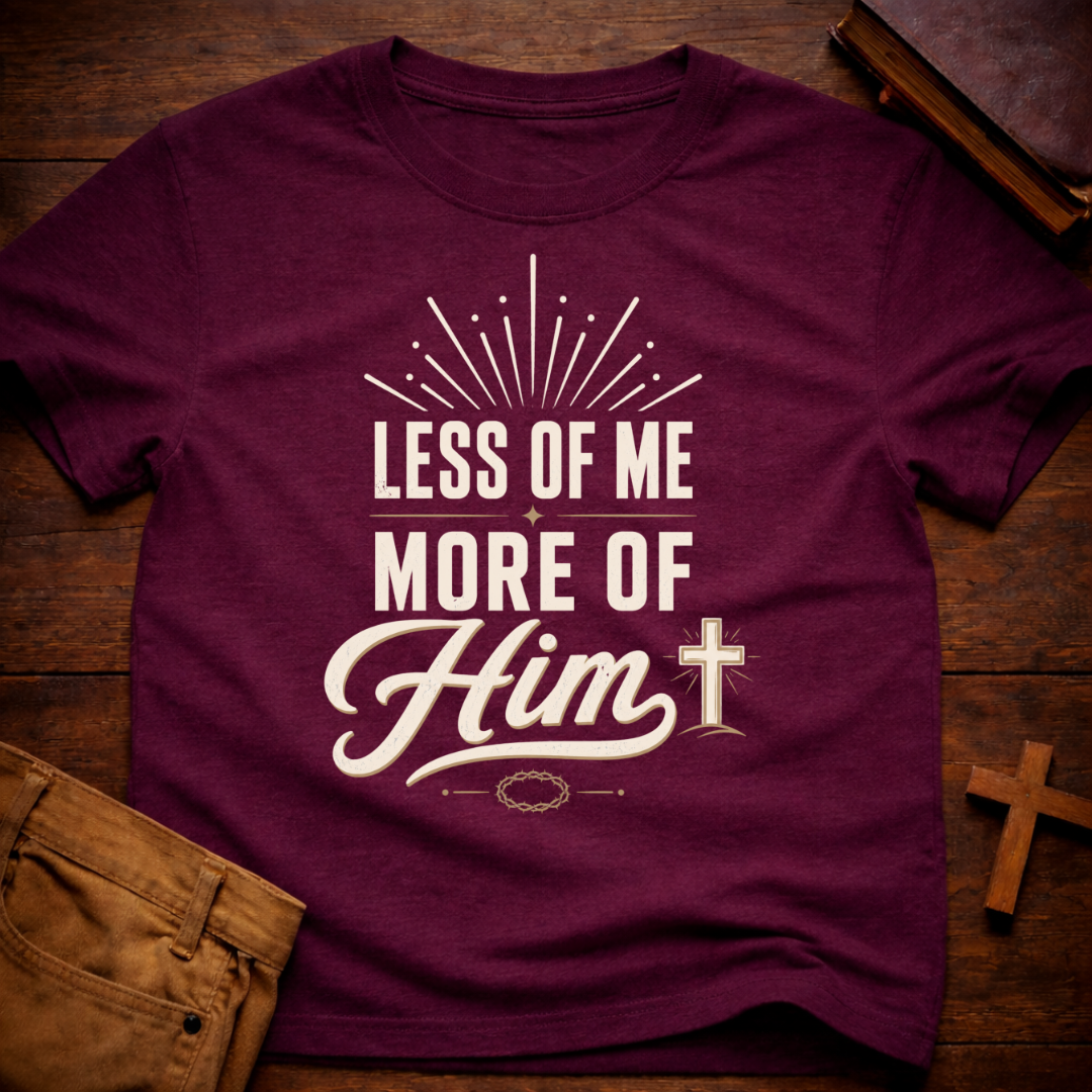 Less of Me More of Him T-Shirt