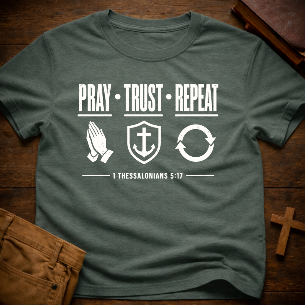Pray Trust Repeat T-Shirt